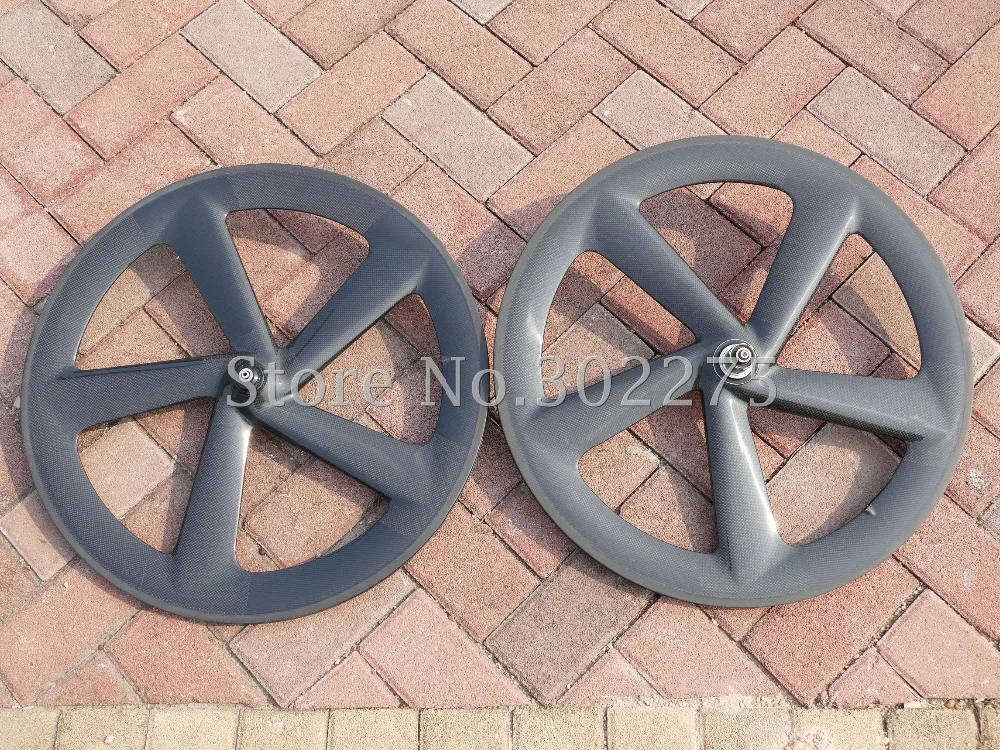 Toray карбоновое волокно глянцевый матовый дорожный велосипед пять спиц клиншер