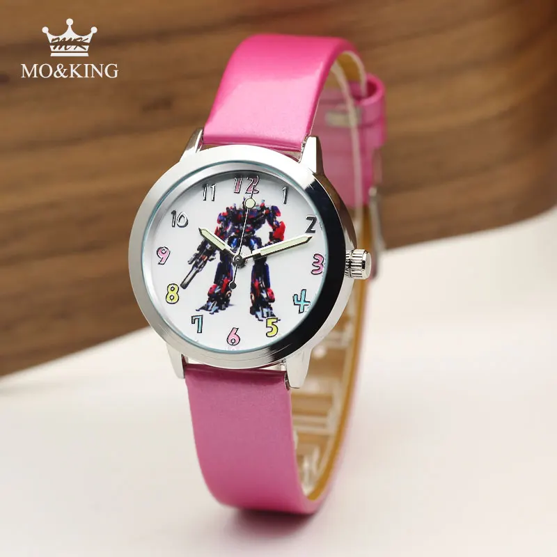 Новинка 2019 Детские кварцевые цифровые детские часы Мультяшные спортивные с