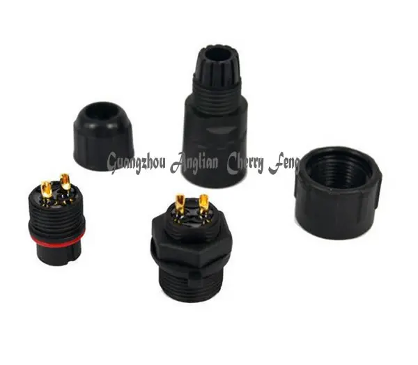 Водонепроницаемые соединители для проводов M14 2 контактный разъем типа IP68