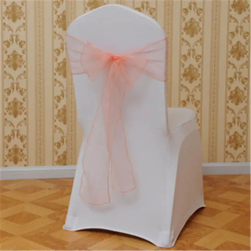 Стул с вуалью украшение для свадебной сцены дизайн отеля банкет бантом товары