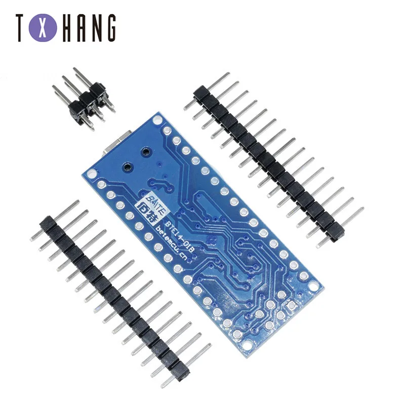 Контроллер Nano Atmega168 совместимый с arduino nano Atmega168P сменный USB-драйвер CH340G без кабеля |