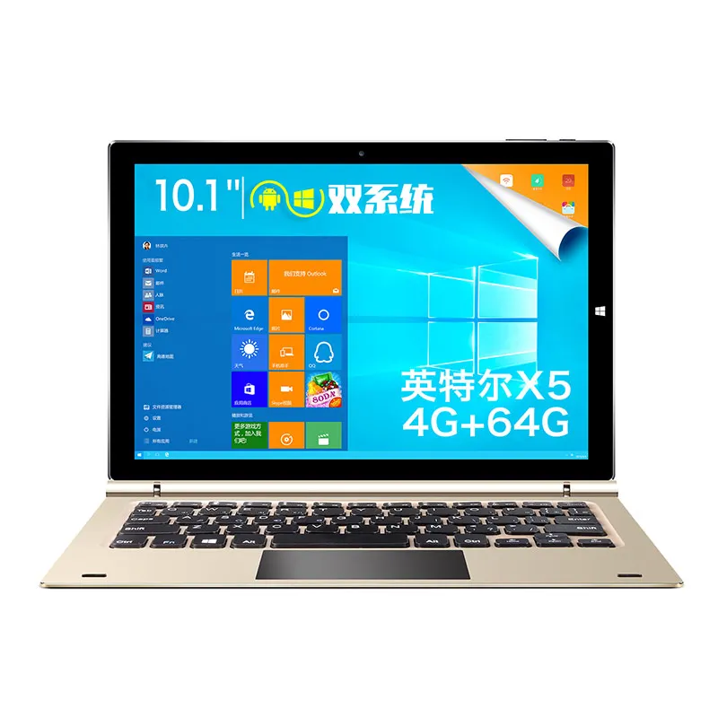 Teclast Tbook 10S планшетный ПК intel X5 Z8300 Четырехъядерный 4 ГБ ОЗУ 64 Гб ПЗУ 10 1 дюймов 1920*1200