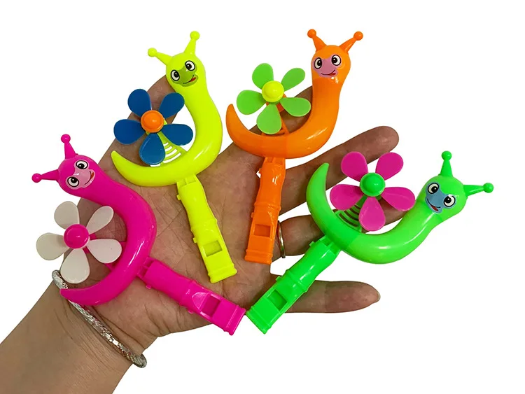 10CS Улитка ветряная мельница свисток дети были счастливы День рождения пользу Cute