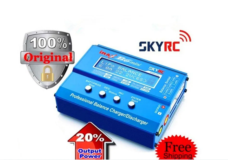 

SKYRC Original Imax B6 Mini 60W Professional Battery Balance Charger Discharger Multi-function For RC Helicopter Drone Charging