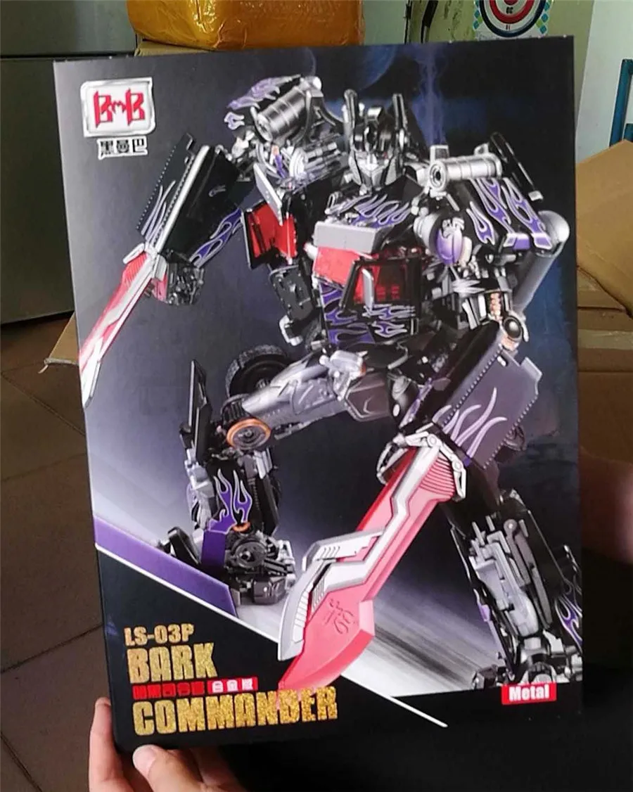 Comic Club BMB LS03 LS03p фильм OP Commander трансформация фильм MPM04 ko негабаритных увеличить сплав литая фигурка робот игрушка