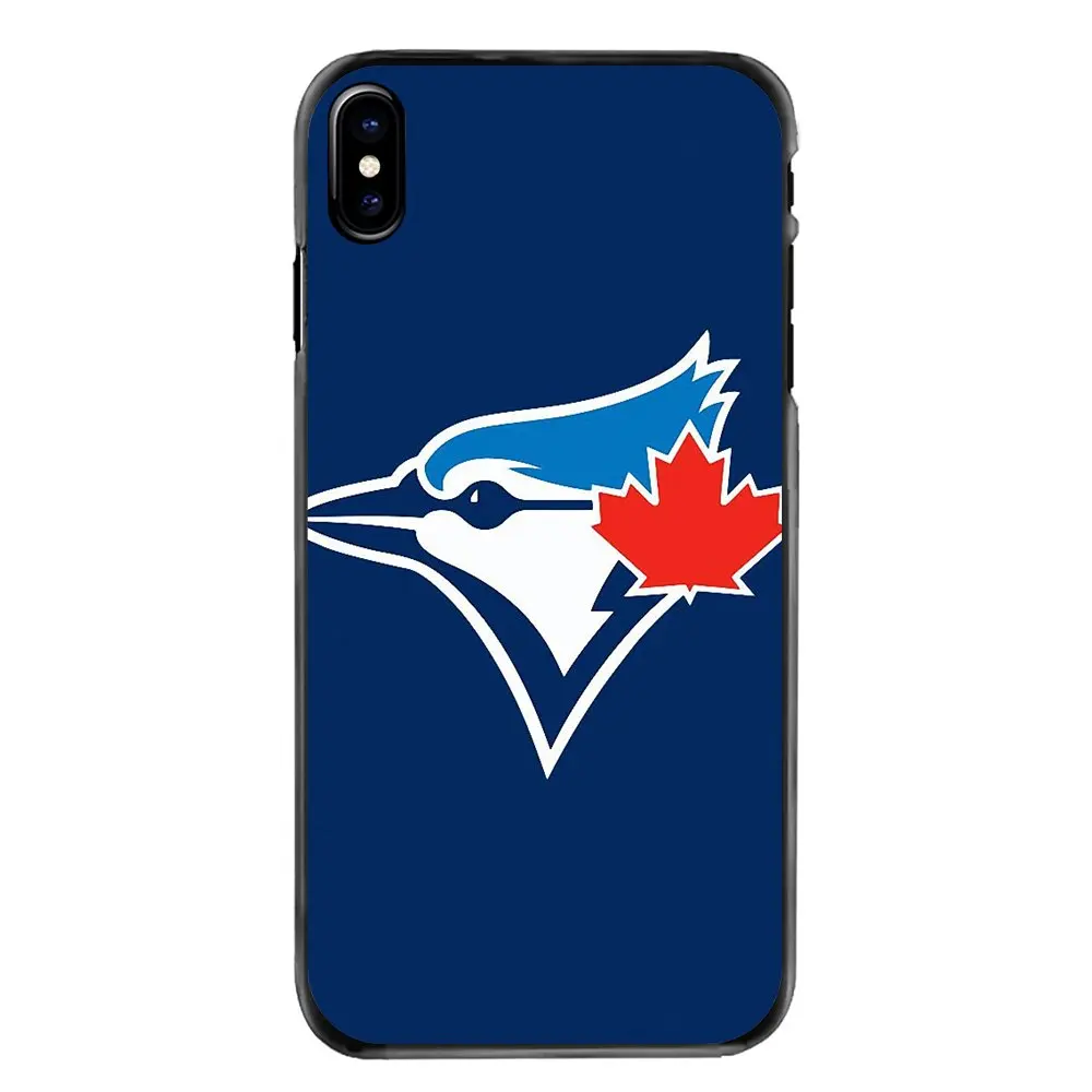Для iPhone 4 4S 5 5S 5C SE 6 S 7 8 Plus X XR XS Max iPod Touch Бейсбол Toronto Blue Jays аксессуар логотип Чехол