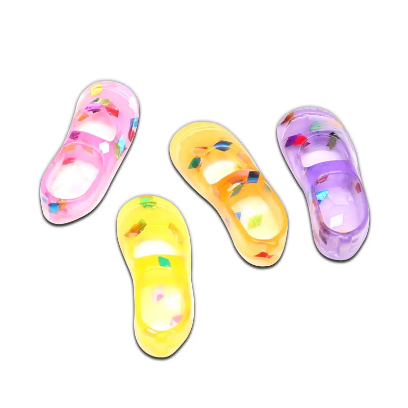 

20Pcs Mixed Multicolor Bling Shoe Decoration Crafts Flatback Cabochon Kawaii DIY Embellishments For Scrapbooking Accessories