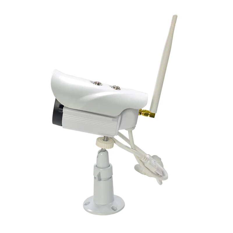 Wi Fi 1.0mp 720 P Пуля IP Камера Открытый P2P Onvif 2.0 видеонаблюдения Белый веб камера