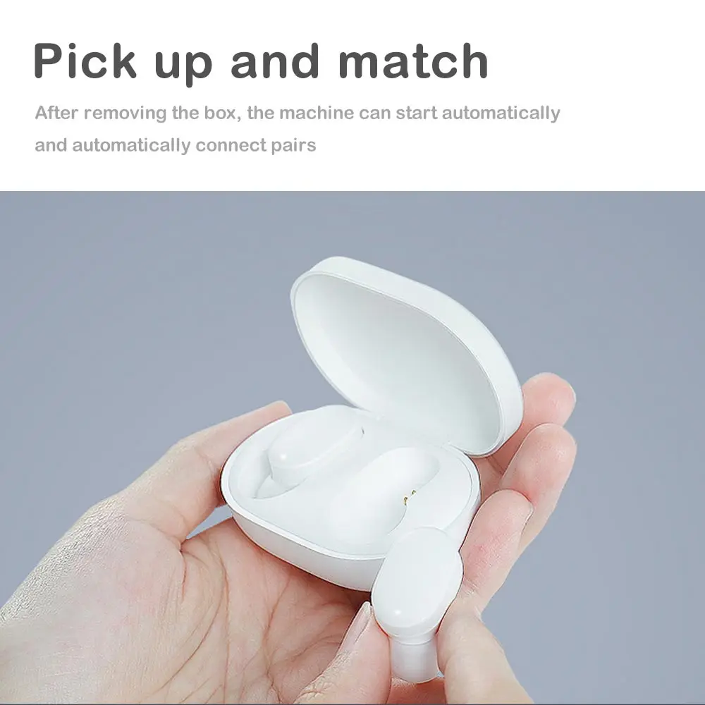 Для Xiaomi Bluetooth наушники AirDots Молодежная версия с зарядным устройством 5 0
