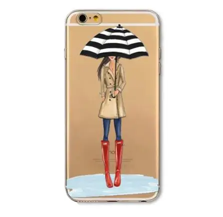 Чехлы для телефонов iphone 6 6s Plus 4 4s 5c 5 5S SE мягкие тонкие из термополиуретана
