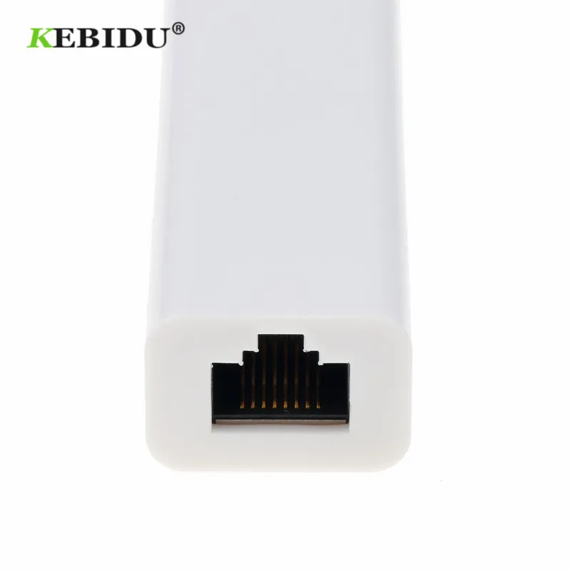 Kebidu USB Type C 3 порта USB3.0 концентратор для LAN RJ45 сетевой карты Lan адаптер Macbook ThinkPad Samsung