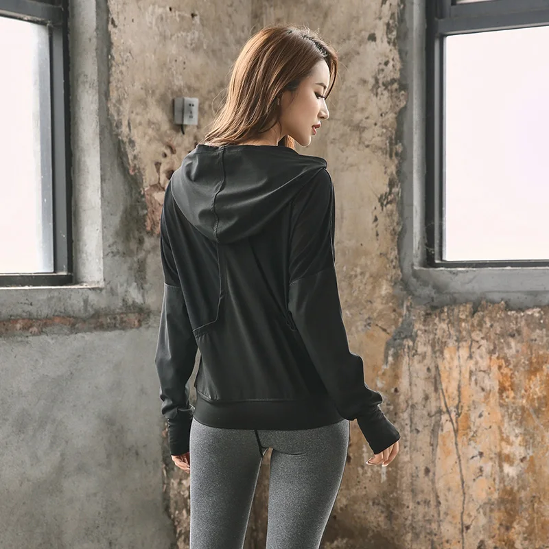 Женский спортивный костюм из 3 предметов комплект для бега куртка на молнии +