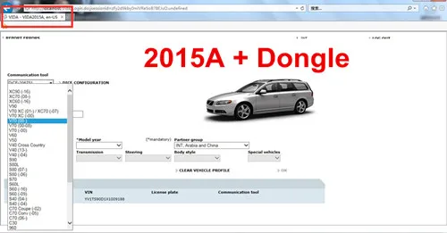 2015A Software Only Лучший полный чип для Volvo Vida Dice 2015A диагностический инструмент Многоязычный для Volvo Dice Pro 2014D Vida Dice зеленая доска - Цвет: 2015A Software Only