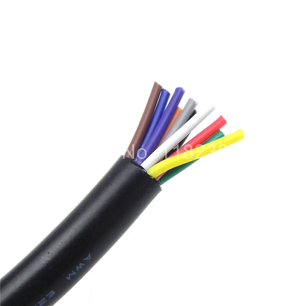 Высокое качество 1-20 метров длина LVDS сборочный кабель силовой кабель размер сердечника 10*0,3 мм электронный провод Экранирование LVDS кабель