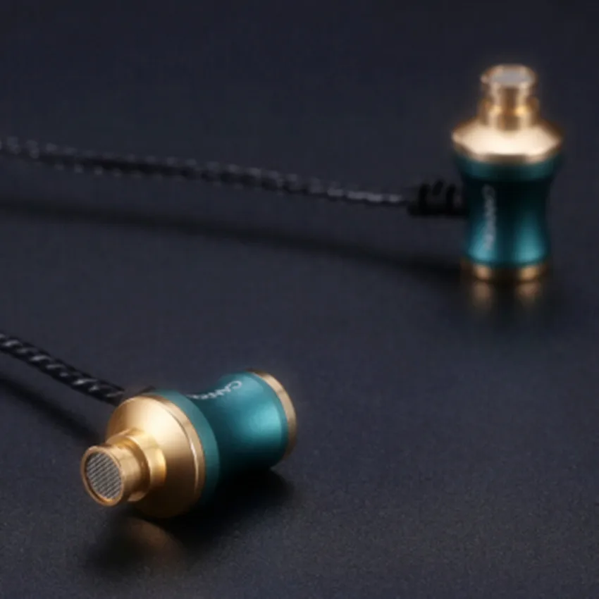 Новые зеленые in-ear металлические наушники набор для всей поверхности головы в
