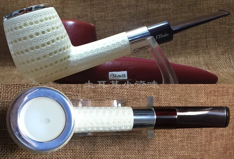 FBK. C080 тончайший блок Турецкая Meerschaum труба от master Fikri Baki трубка для курения табака