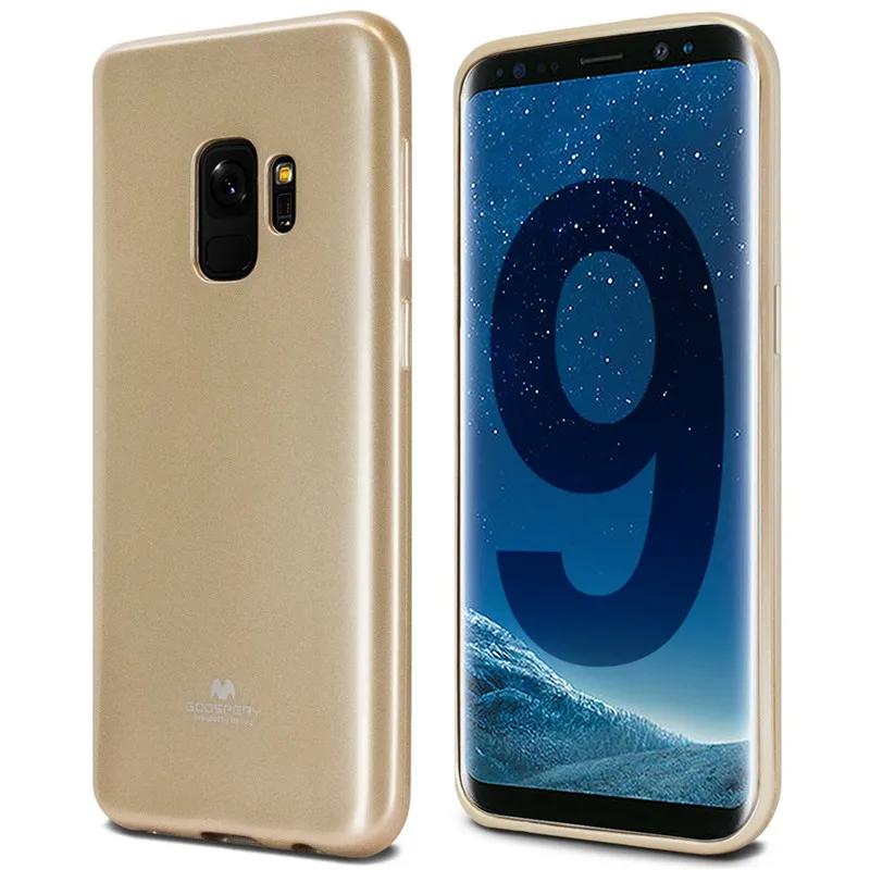 Сэм S9/S9 плюс жемчужина чехол из термопластичного полиуретана GOOSPERY гелевый Чехол