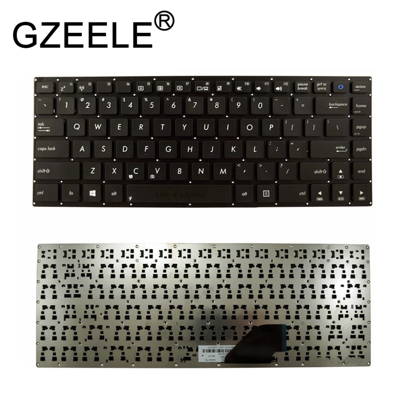 GZEELE новая для Asus Transformer Book T300L T300LA черная раскладка замены клавиатуры