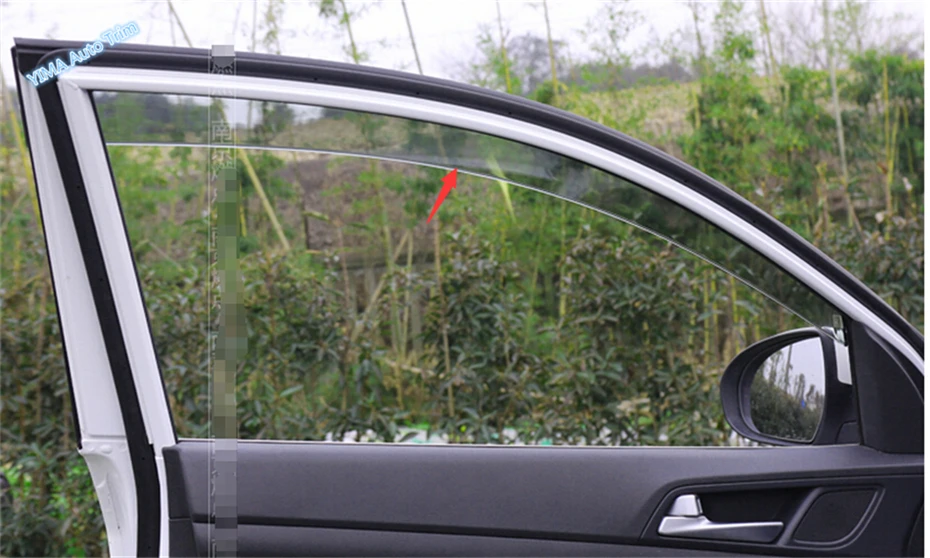 Автомобильный Стайлинг козырьки для окон Lapetus козырек от ветра и дождя защита