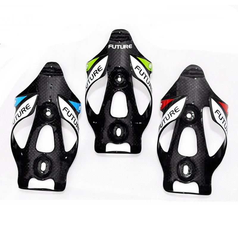 

Будущий шоссейный велосипед, черно-красная клетка для бутылок с водой из углеродного волокна, держатель для бутылок из углеродного волокна,...