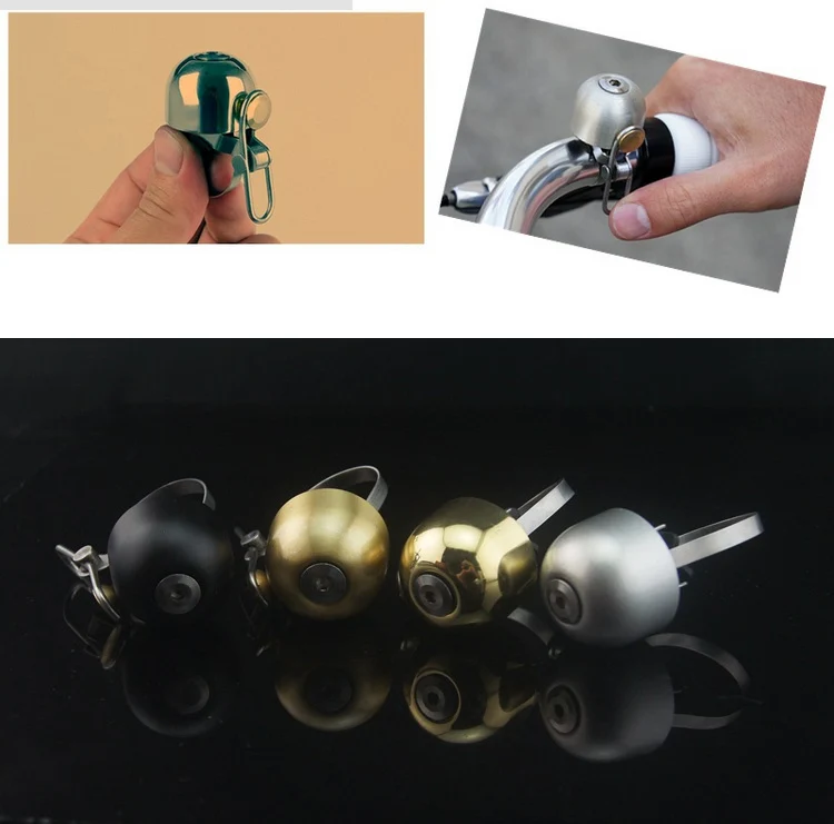 Ретро звонок для велосипеда MTB латунное кольцо со звуком Аксессуары классический