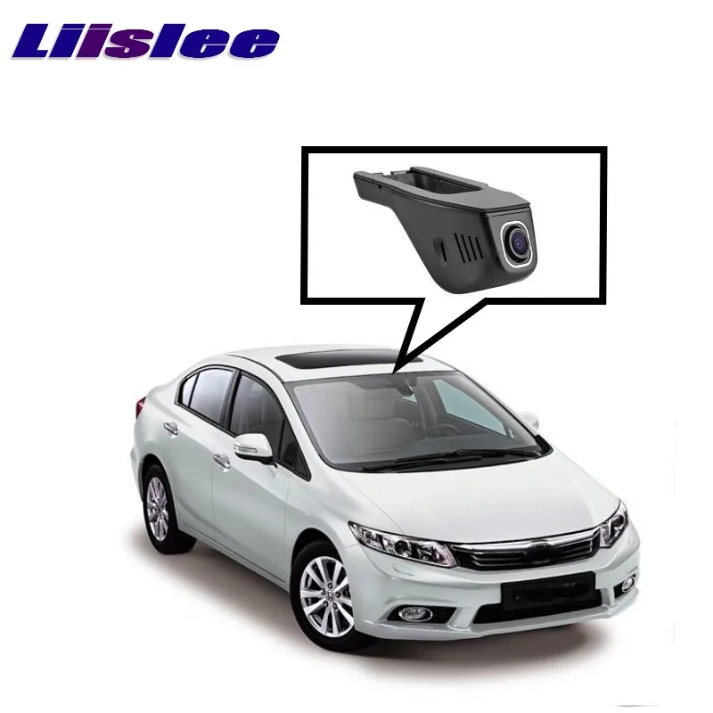 LiisLee автомобильный запись WiFi DVR видеорегистратор Камера вождения видео Регистраторы для HONDA Civic FB4 FG3 FB2 FG4 FB6 FK2 2011
