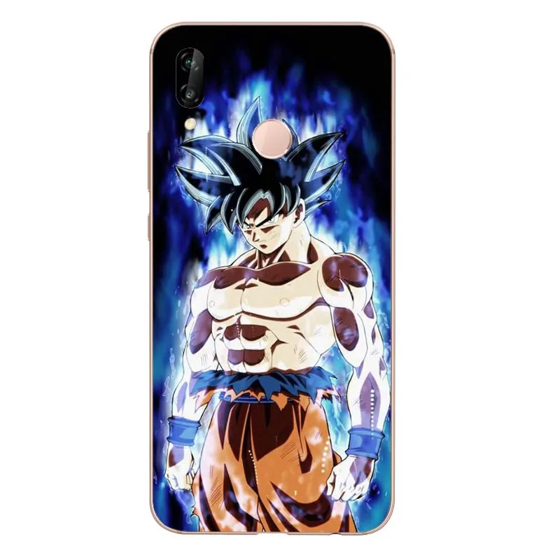 Прозрачный мягкий силиконовый чехол Dragon Ball Son Goku для Huawei P8L P20L P20LITE P30 Mate 8 9 10 20Por