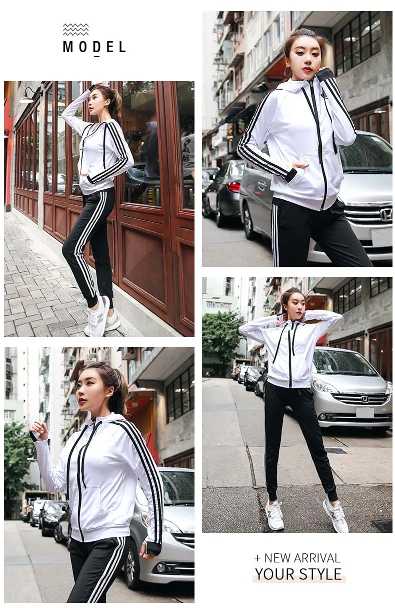 Ropa Deportiva mujer conjuntos gym camisetas, комплект для йоги, спортивный костюм, спортивная одежда с капюшоном для женщин, одежда для спортзала размера плюс, одежда для фитнеса