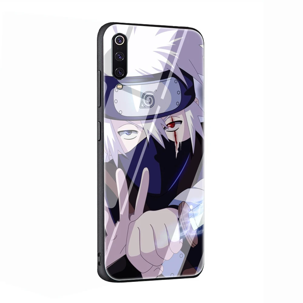 G5 Наруто Какаши закаленное стекло чехол для телефона Xiaomi mi 8 9 Красный mi 4X 6A Note 5 6 7 Pro Pocophone F1 - Цвет: G5