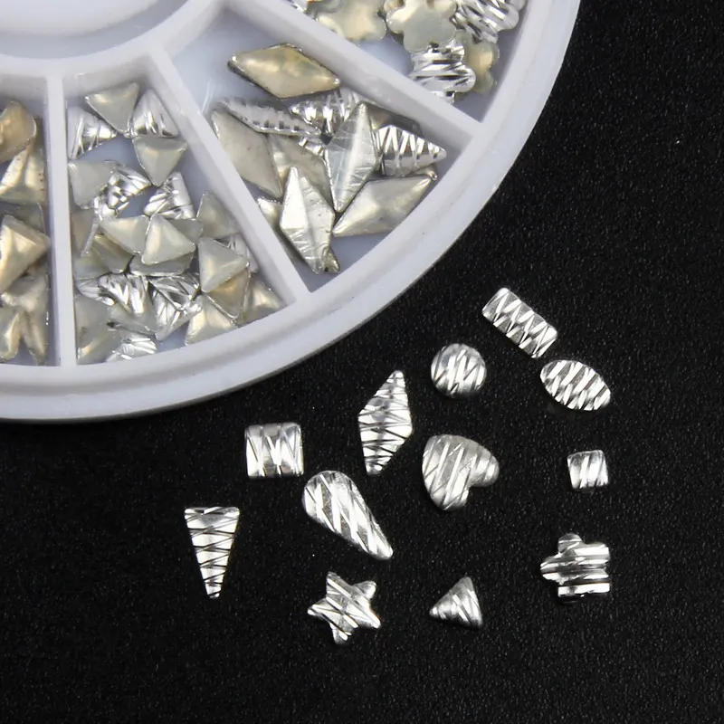 ELESSICAL комбинированные формы звезды треугольники заклепки наклейки на кончики