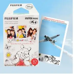 Fujifilm Instax Мини Мгновенный мультфильм фильм мини Fuji пленка instax для Polaroid Мини 7s 8 9 25 50s 90 SP-1 2 CHECKY QIAO - Цвет: winnie the pooh