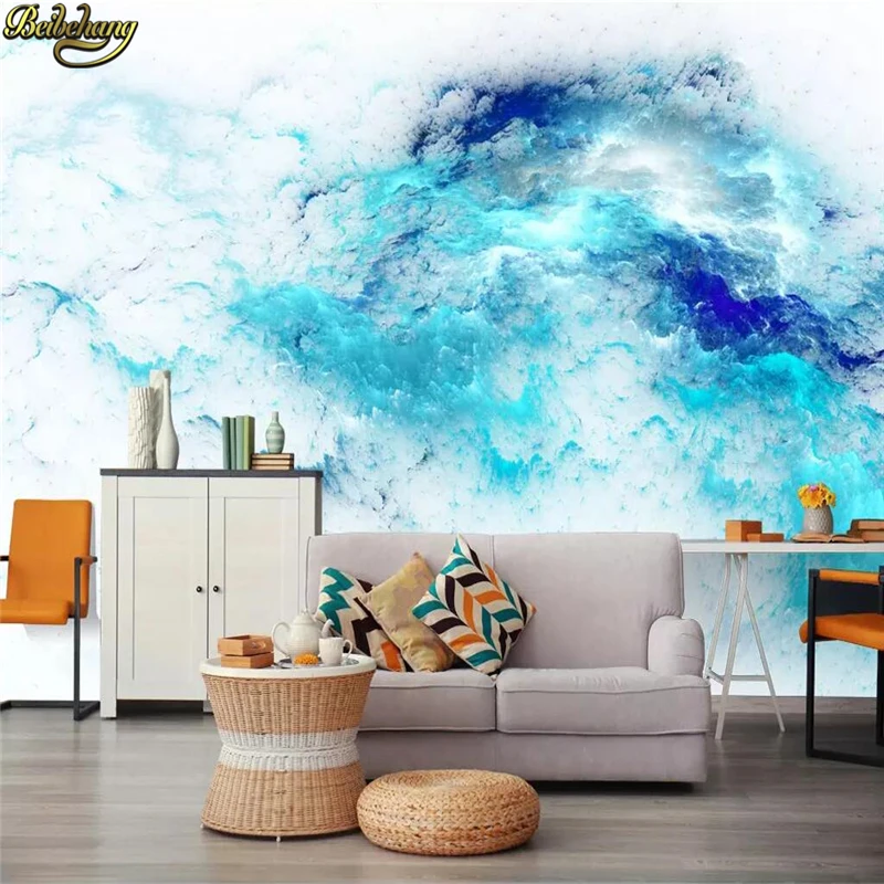 

beibehang Custom 3d wallpaper mural modern minimalist Nordic abstract colorful clouds mural TV background wall papers home decor