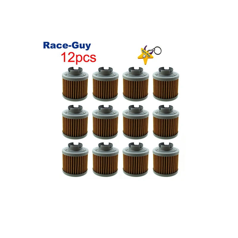 12 Pieces Масляный фильтр для питбайка Mini GP Minicross Minimotard Kitaco YX(2009/2010) Takegawa Daytona Замена Honda 15412-HB6-003 - Цвет: 12 Pieces