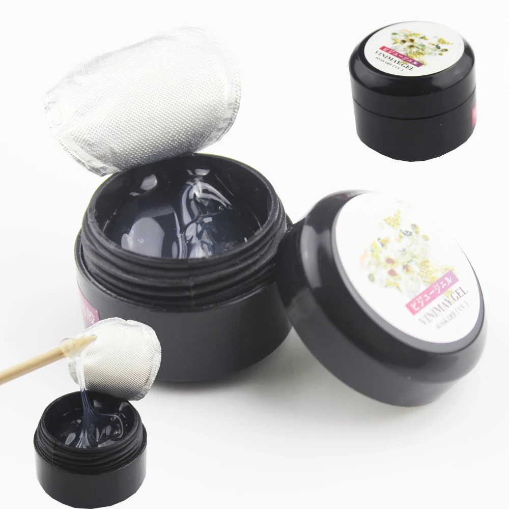 Гель лак для ногтей клей стразы 2017 УФ лампа липкий Профессиональный Прозрачный