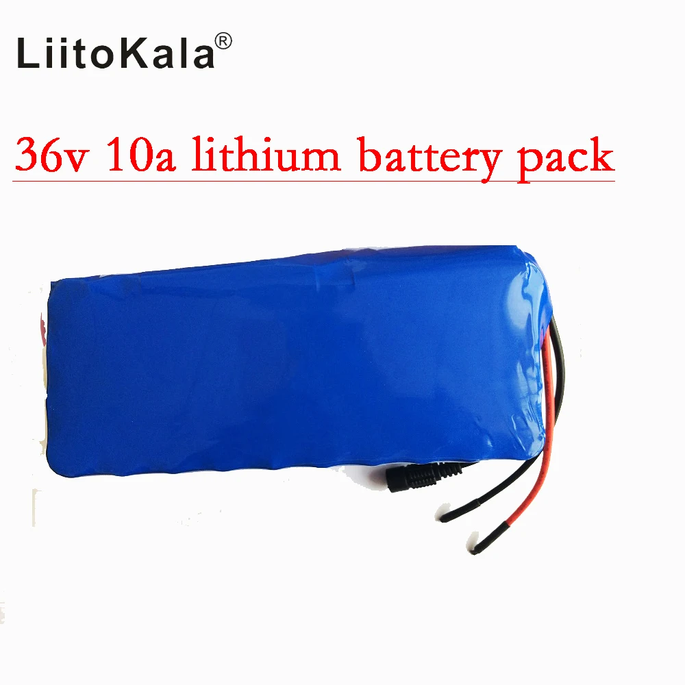 HK Liitokala 36 в 10 Ач аккумулятор большой емкости литиевый + включает 42 2 а зарядное