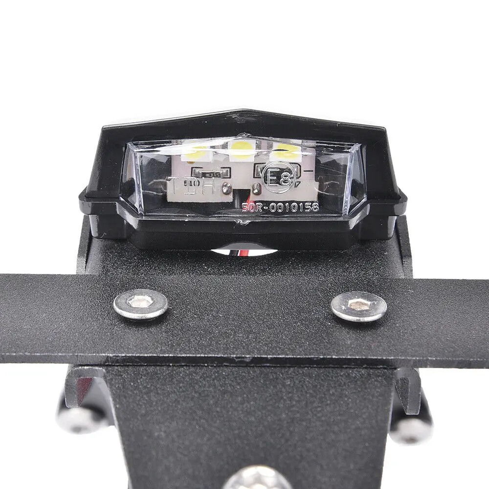 

MT-10 FZ-10 Motorcycle Adjustable License Number Plate Frame Holder Bracket LED light For Yamaha MT10 FZ10 2016 2017 2018 2019