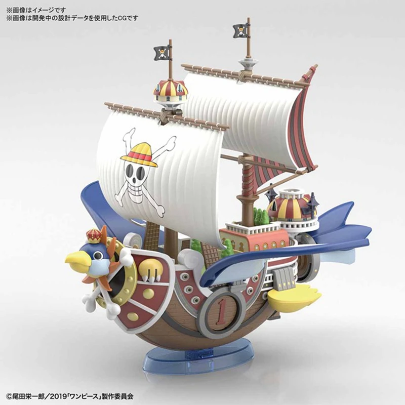 WSTXBD один кусок OP STAMPEDE Luffy тысяча, Солнечный комплект корабля ПВХ фигурка Brinquedos игрушки фигурные куклы