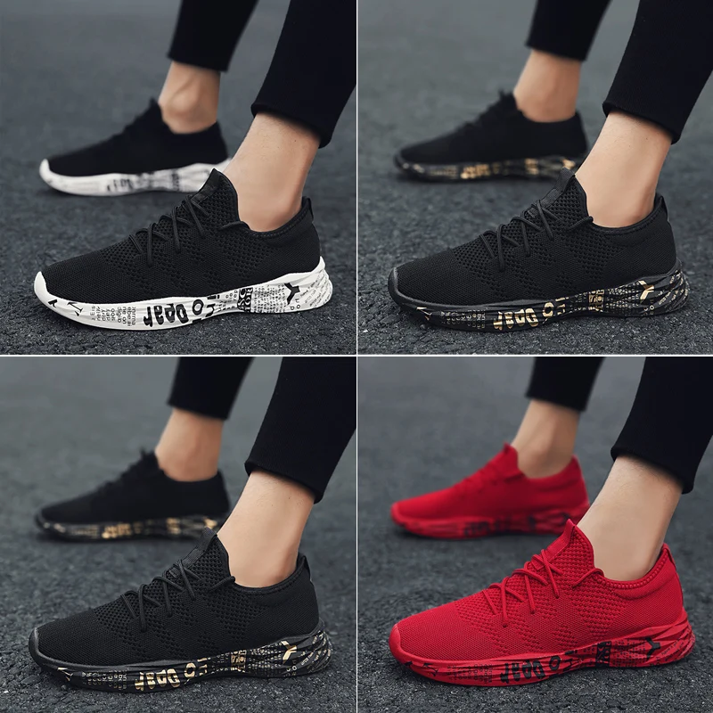 2018 повседневная обувь для мужчин дышащая осень лето сетки любителей бренд Femme