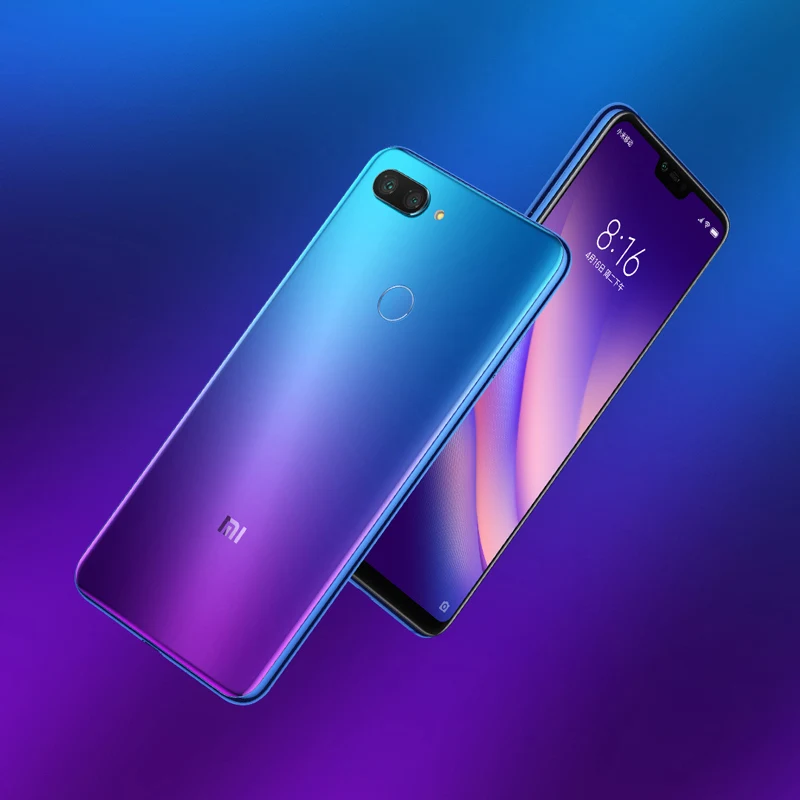 Глобальная версия Xiaomi Mi 8 Lite 4 Гб ОЗУ 64 ПЗУ 6 26 &quot19:9 Нотч полный экран Snapdragon 660 AIE