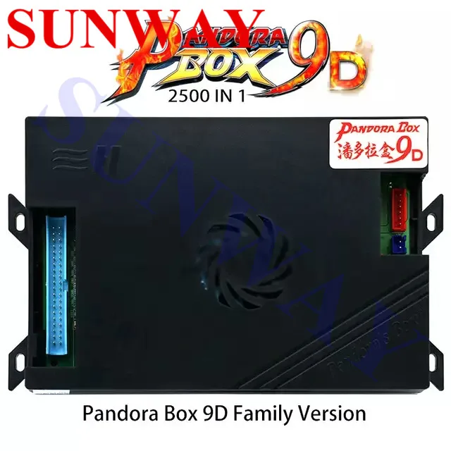 Pandora Box 9d 2500 В 1 семейная версия материнская плата can 3P 4P игра для видеоигр аркадная