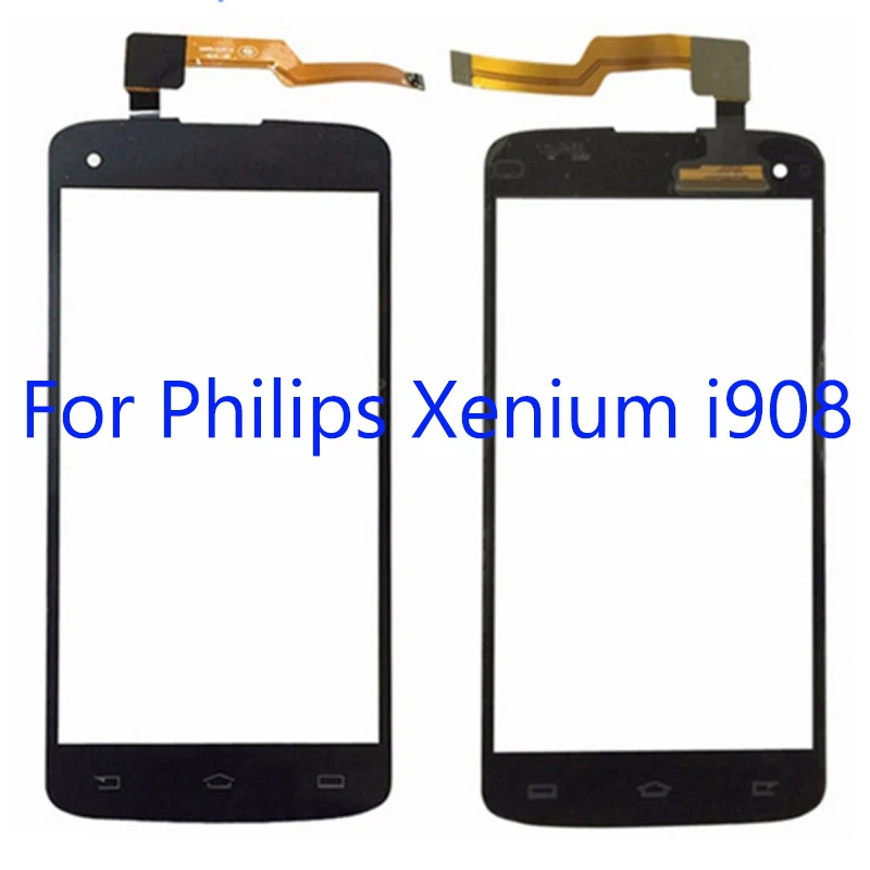 2 шт. сенсорный экран для Philips i908|Сенсорные панели (тачскрин)| |