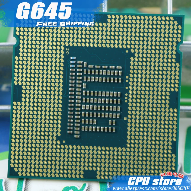 Бесплатная доставка процессор Intel Pentium G645 3M cache 2 9 GHz L3 = LGA 1155 TDP 65W настольный