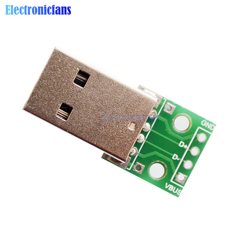 5 шт. USB адаптер для платы 2 54 мм|Интегральные схемы| |