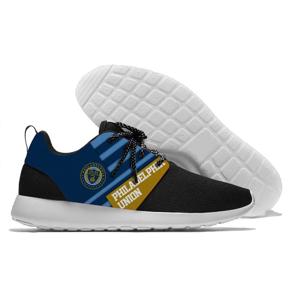 New top Men's Running shoes with major league soccer Philadelphia players patterned sneakers Women's trendy sneaker | Спорт и