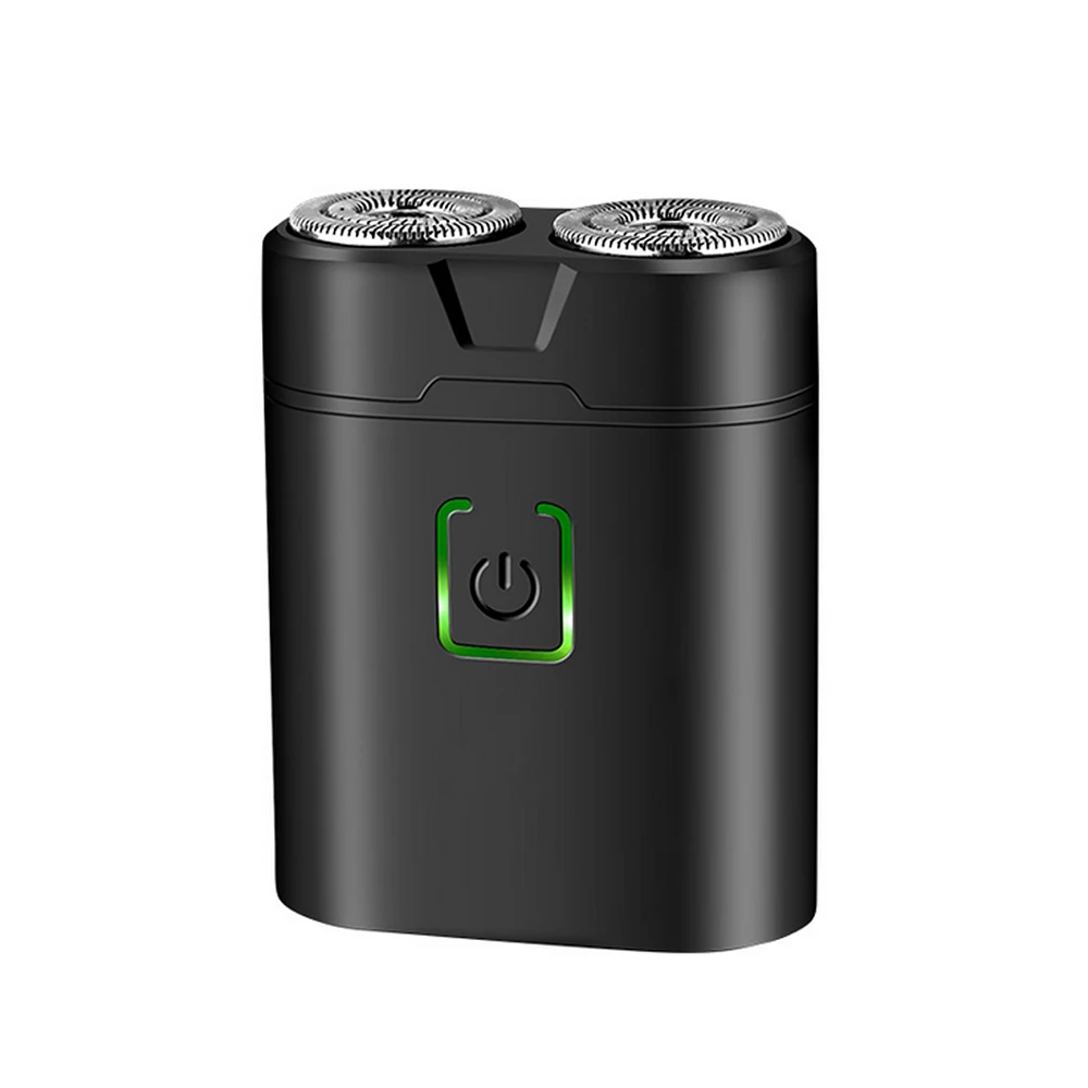 Электробритва Kemei Мужская аккумуляторная с двумя лезвиями и зарядкой от