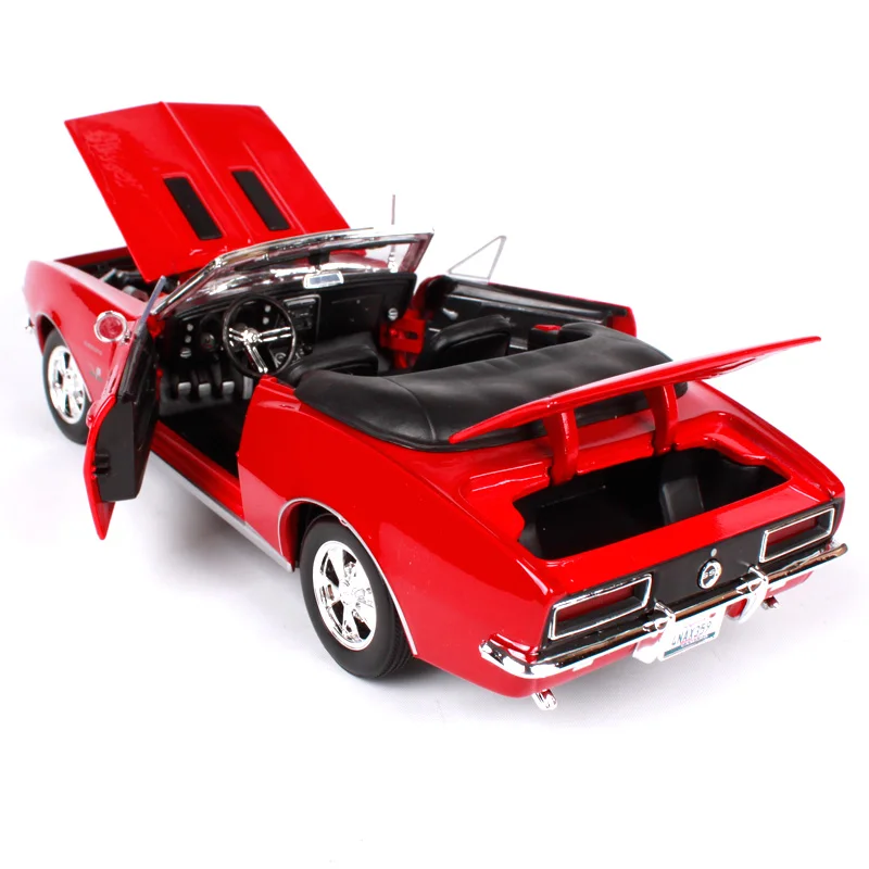 Модель старого автомобиля Maisto 1:18 1967 Chvrolet Camaro SS 396 литая модель новая игрушка в