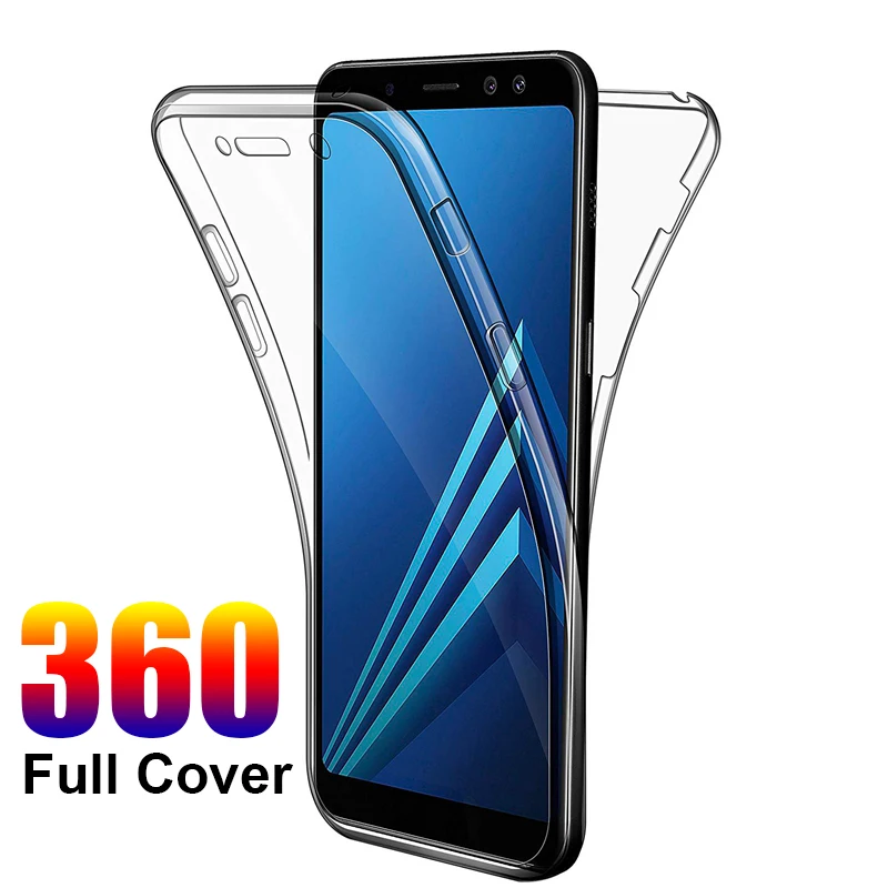 Передний и задний Прозрачный чехол для HUAWEI P30 P20 Lite Pro P10 Mate 10 20 360 градусов из ТПУ |