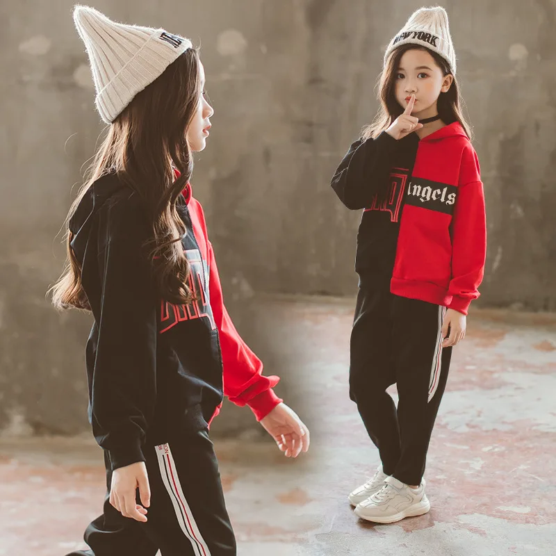 Комплект детской одежды весна-осень 2019 г. модная детская одежда толстовки с