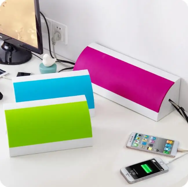

Large With Vents Plastic Management-ray Box Socket Organizer Electrical Wire Storage Box