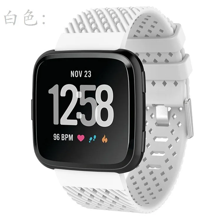 Ремешок для Fitbit Versa Band женский сменный мягкий силиконовый водонепроницаемый браслет на запястье ремешок для Fitbit Versa Lite Band